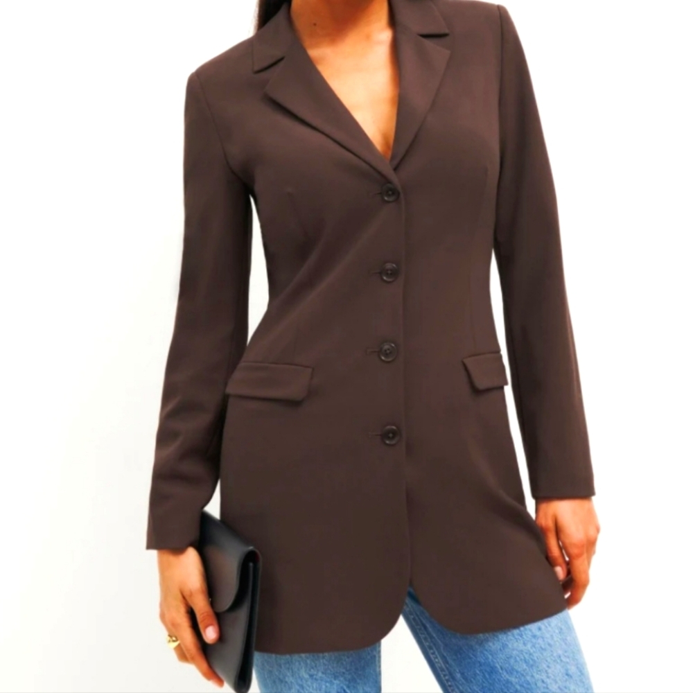 NWT Reformation Brown Blazer